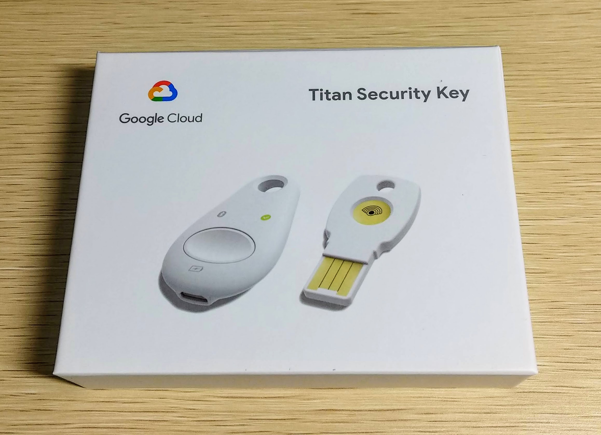 Google Titan Security Key セキュリティ キー